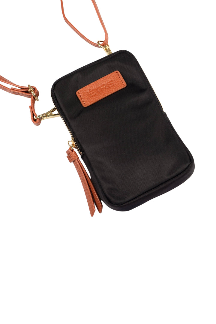 Black Ivy Crossbody Phone Bag