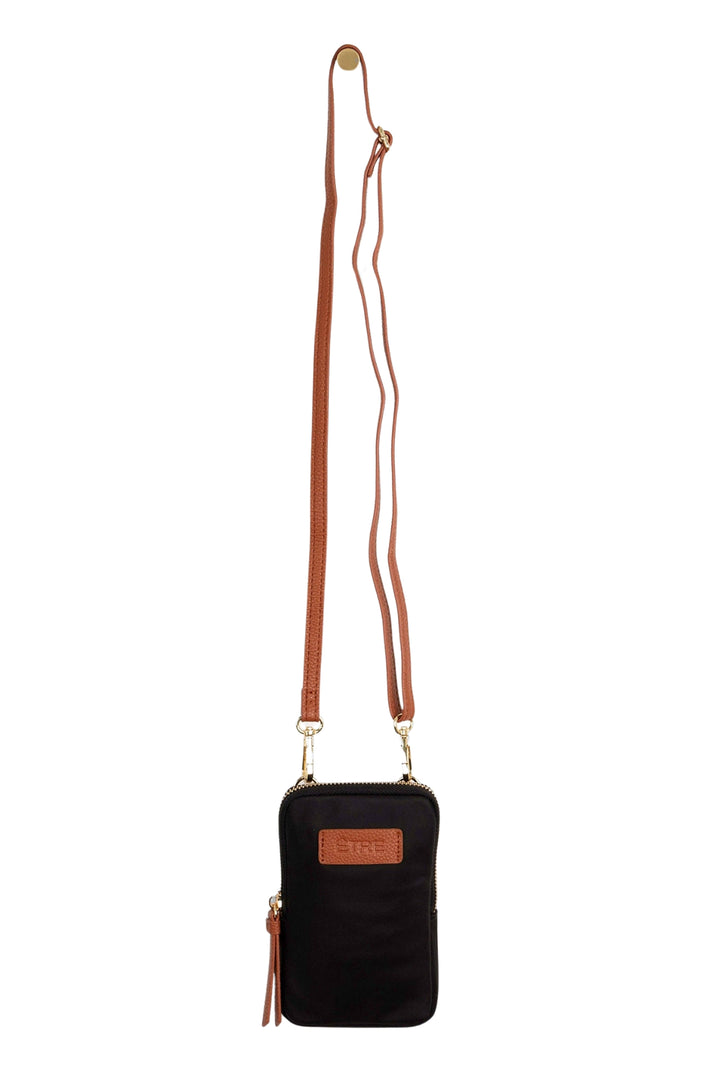 Black Ivy Crossbody Phone Bag