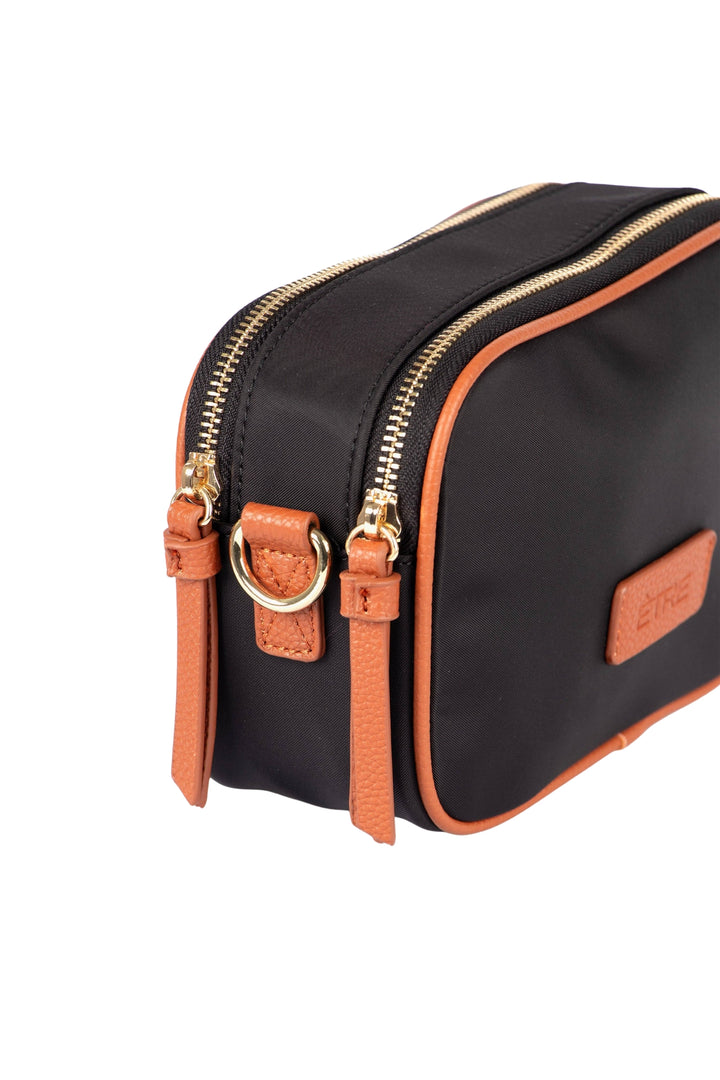Black Ripley Crossbody Camera Bag