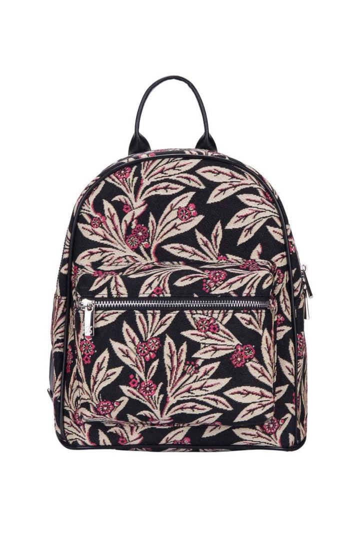 Black V&A Golden Fern Daypack