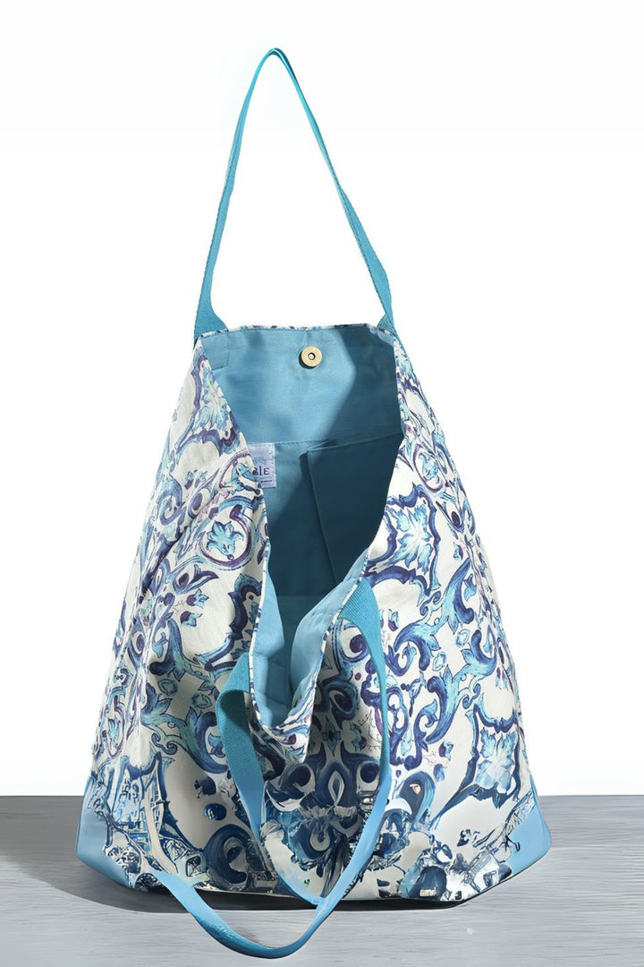 Ble Resort Collection Cotton Fabric Beach Bag 5-42-304-0202 - Experience Boutique