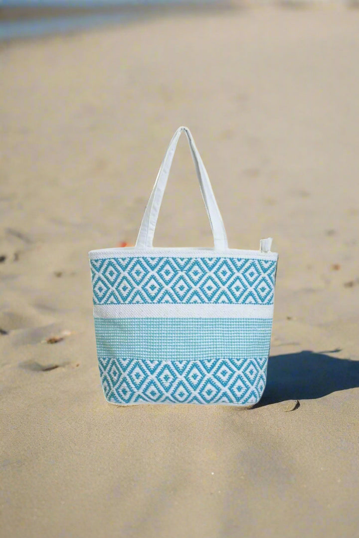 Ble Resort Collection Cotton Tote Beach Bag 5-42-099-0030 - Experience Boutique