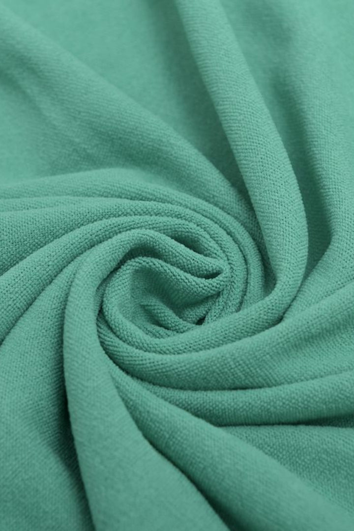 Ble Resort Collection Green Double Faced Beach Towel Blanket
