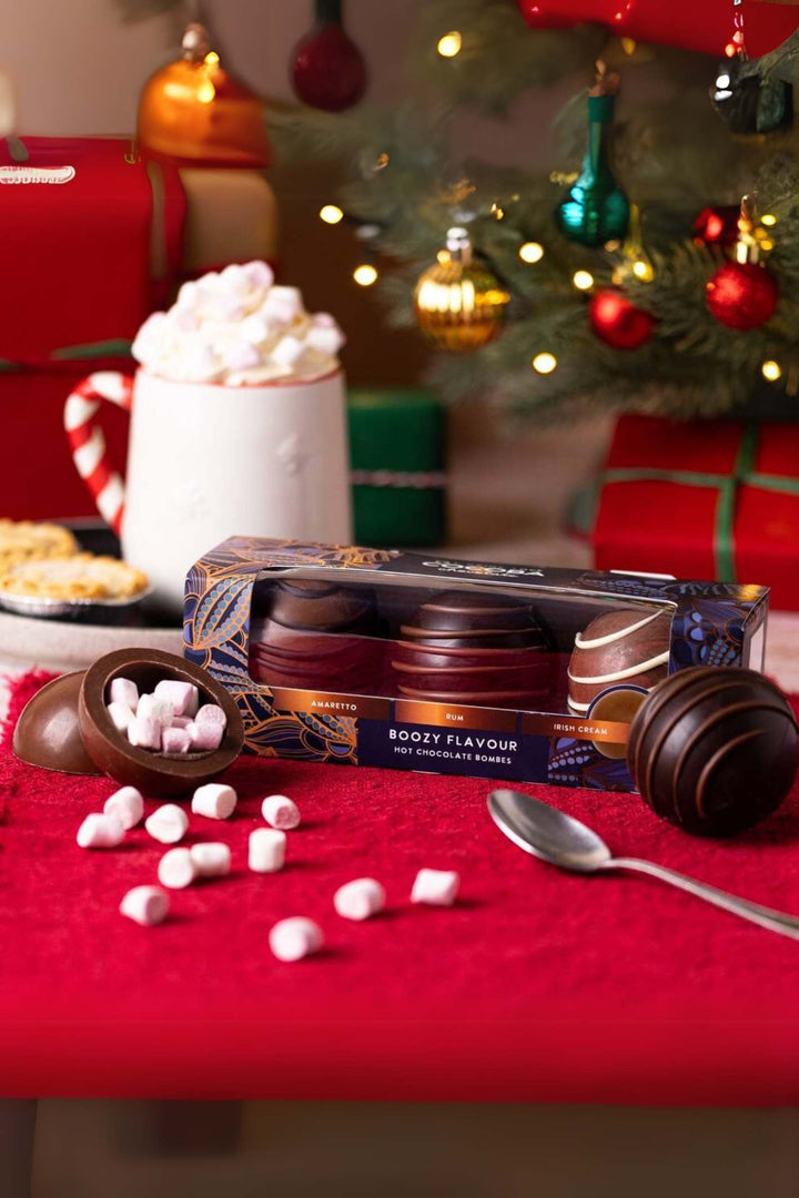 Boozy Flavoured Hot Chocolate Bombe 3 Pack Mixed
