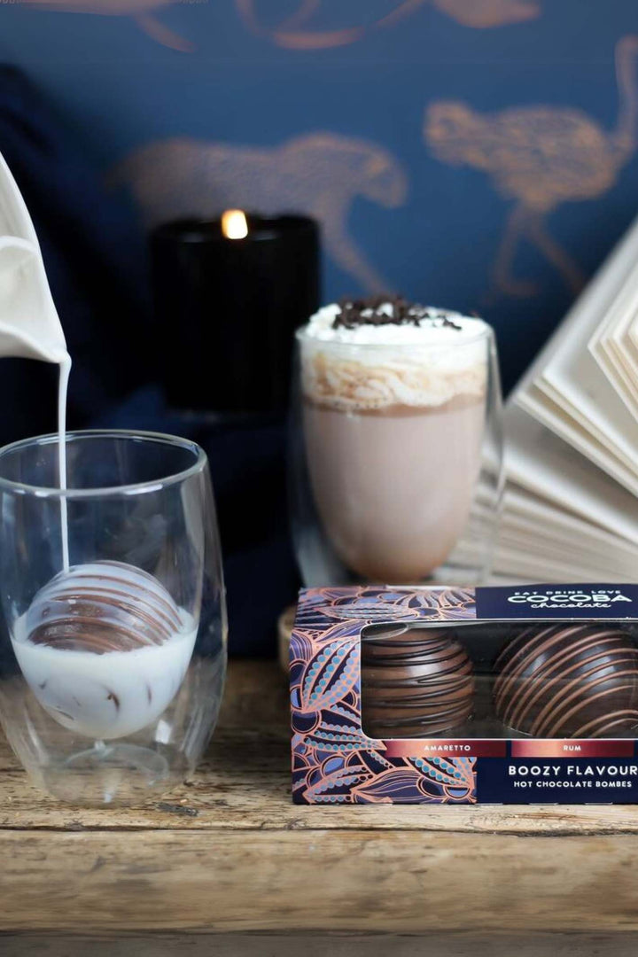 Boozy Flavoured Hot Chocolate Bombe 3 Pack Mixed