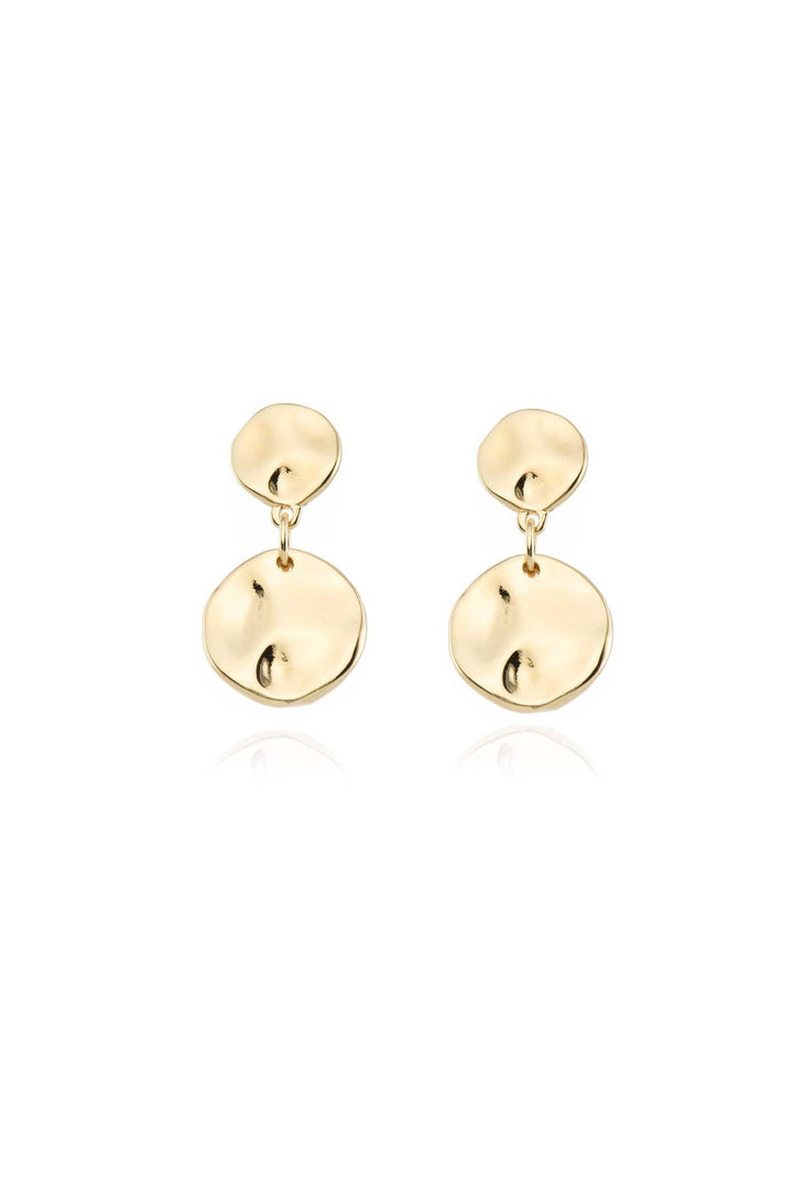 Cachet Haven Drop Earrings 18ct Gold Plated
