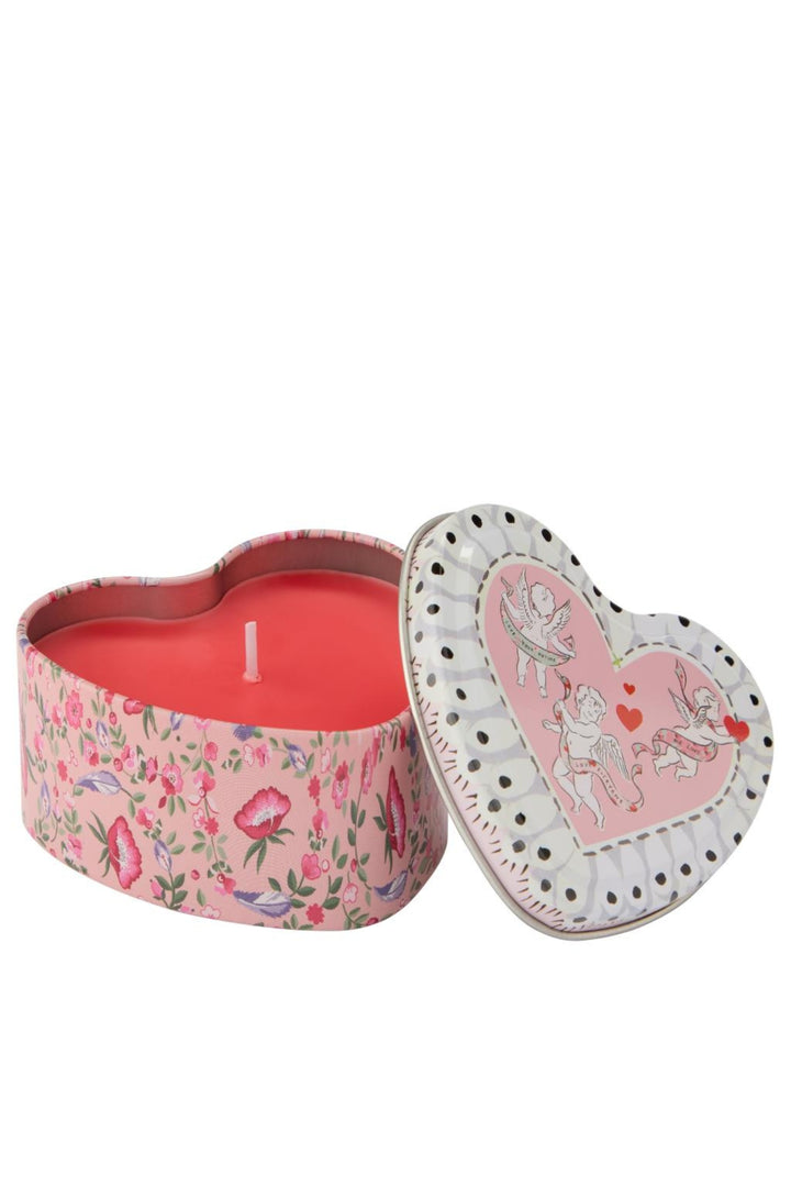 Cath Kidston Wild Flowers Wild Women Heart Shaped Candle 100g