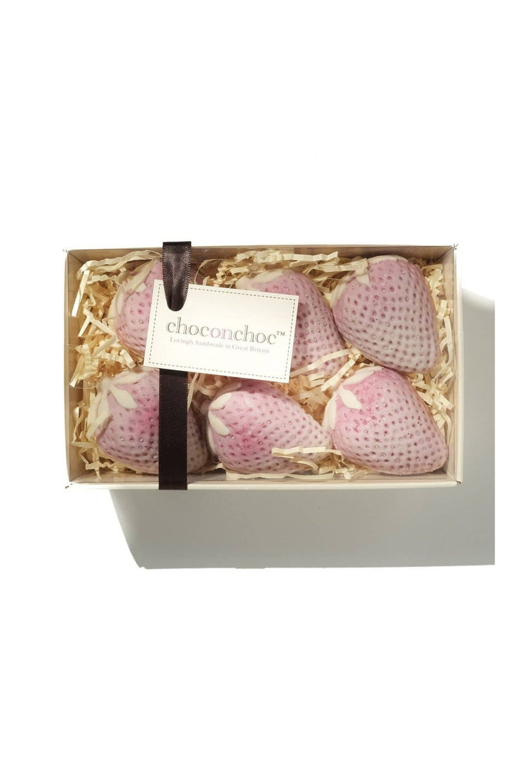 Choc On Choc Chocolate Tennis Balls, Bottle And Strawberries Gift Box