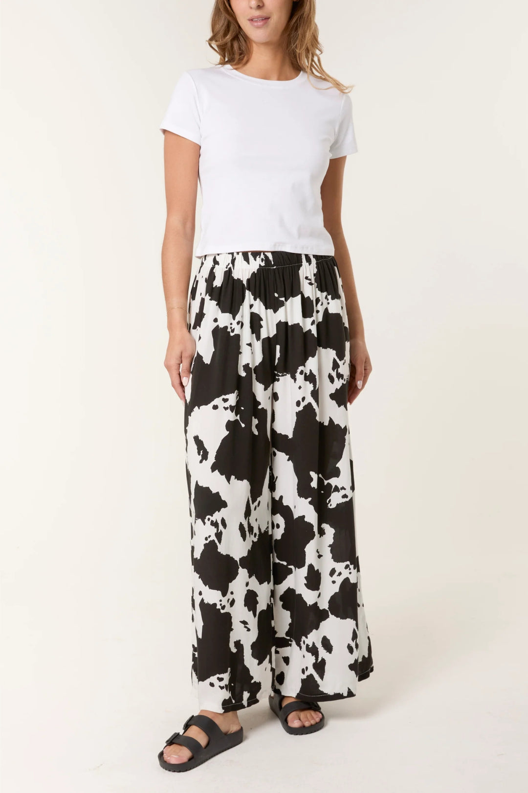 Cowgirl Wide Leg Pull-On Trousers