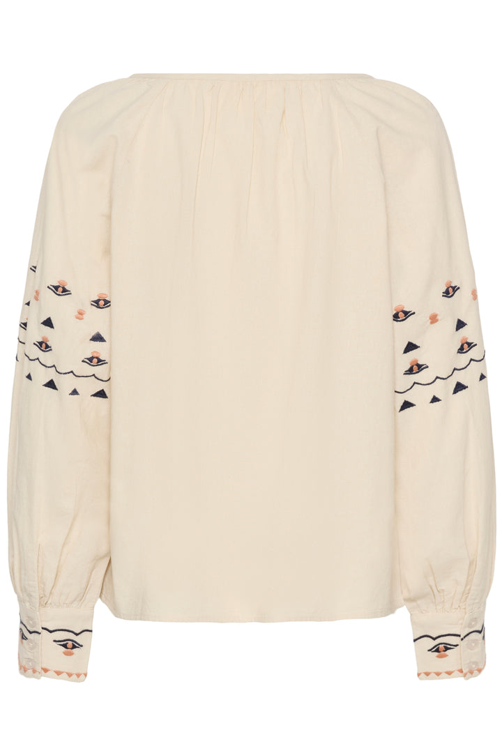 Cream Clothing CRAgate Oatmeal Blouse 10614667 130401