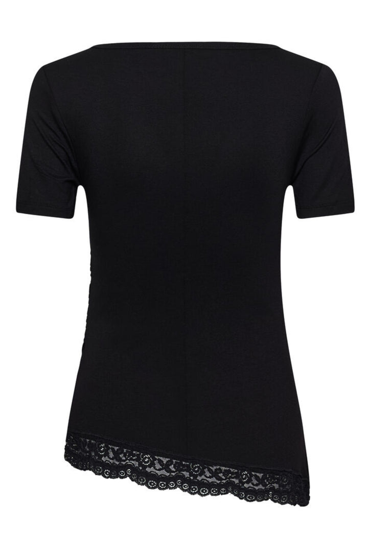Cream Clothing CRArmina Black Lace Top