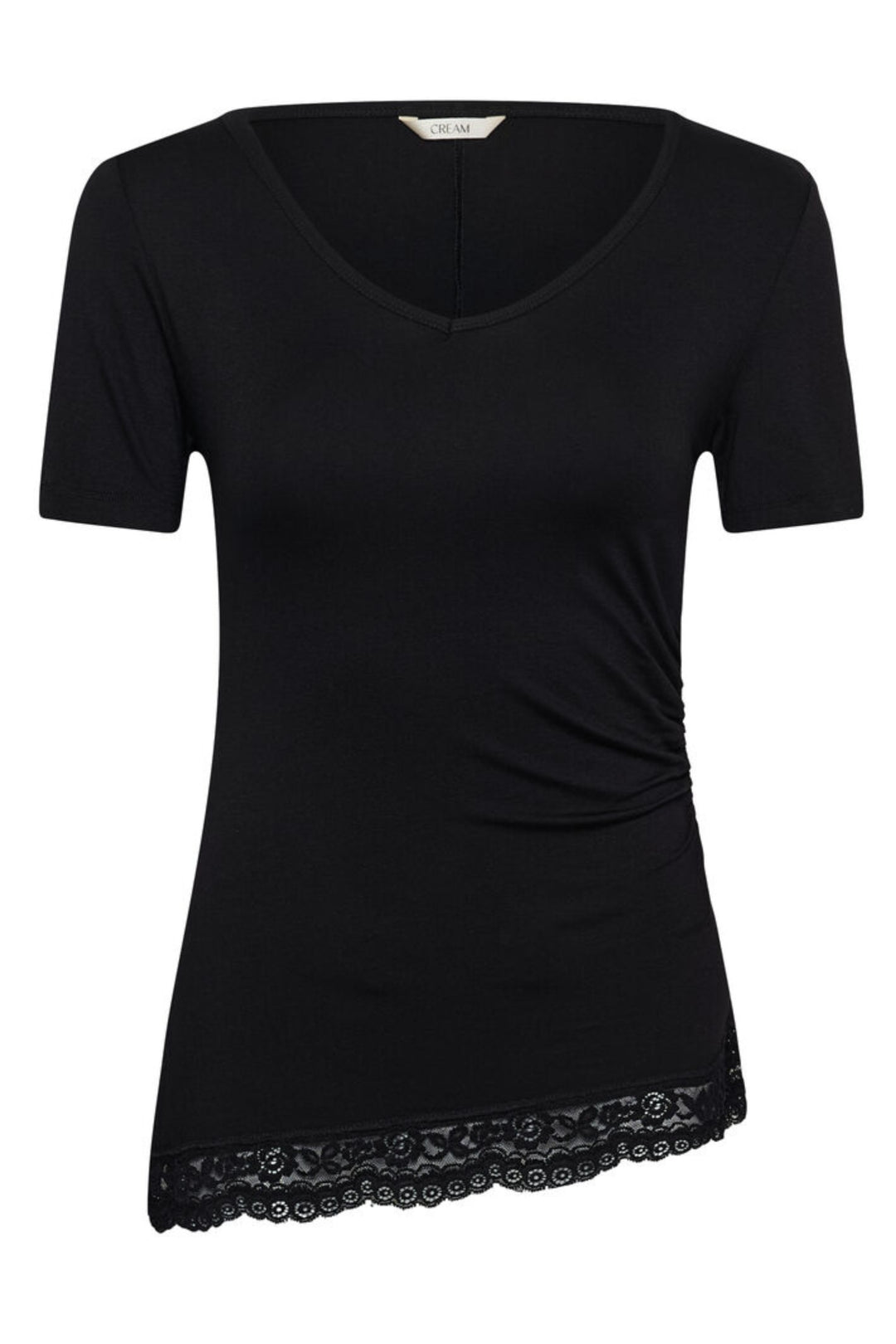 Cream Clothing CRArmina Black Lace Top