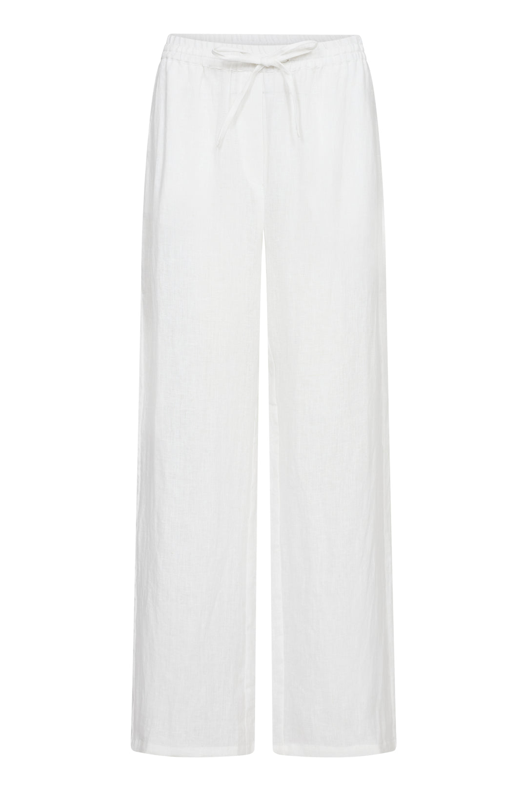 Cream Clothing CRBellis Snow White Linen Trousers 10615410 110602