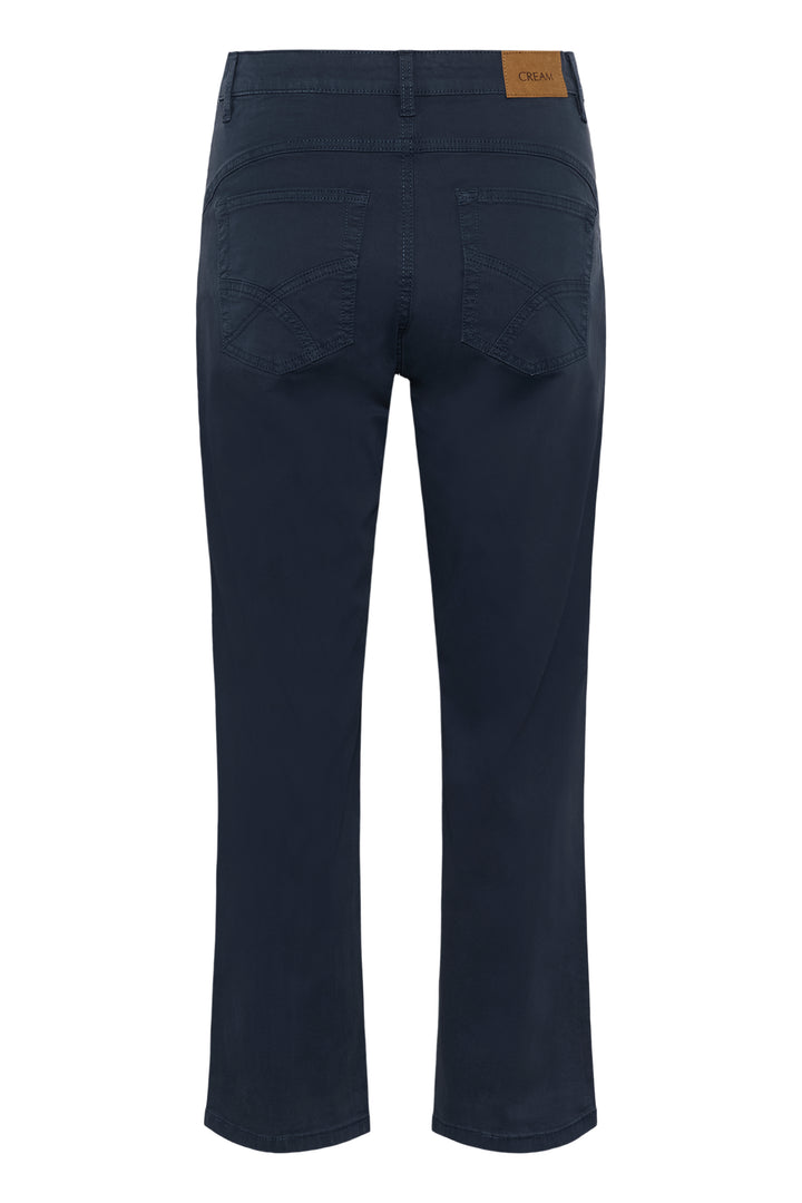 Cream Clothing CRBerta Navy Blazer Audrey Fit 7/8 Twill Trousers 10614864 193923