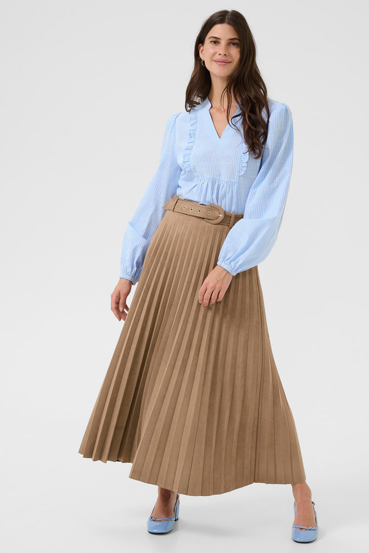 Cream Clothing CRCala Cocoa Crème Brown Skirt 10614624 181020