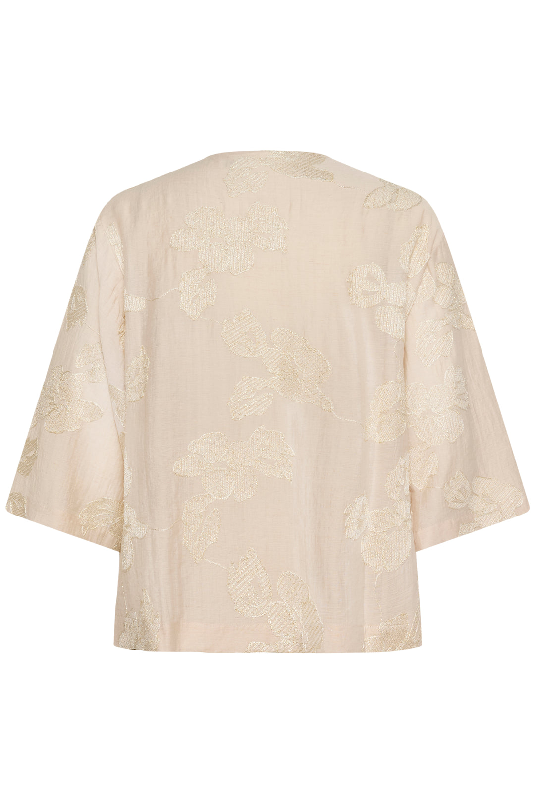 Cream Clothing CREmilia Beige Perfectly Pale Short Kimono 10614786 1300031
