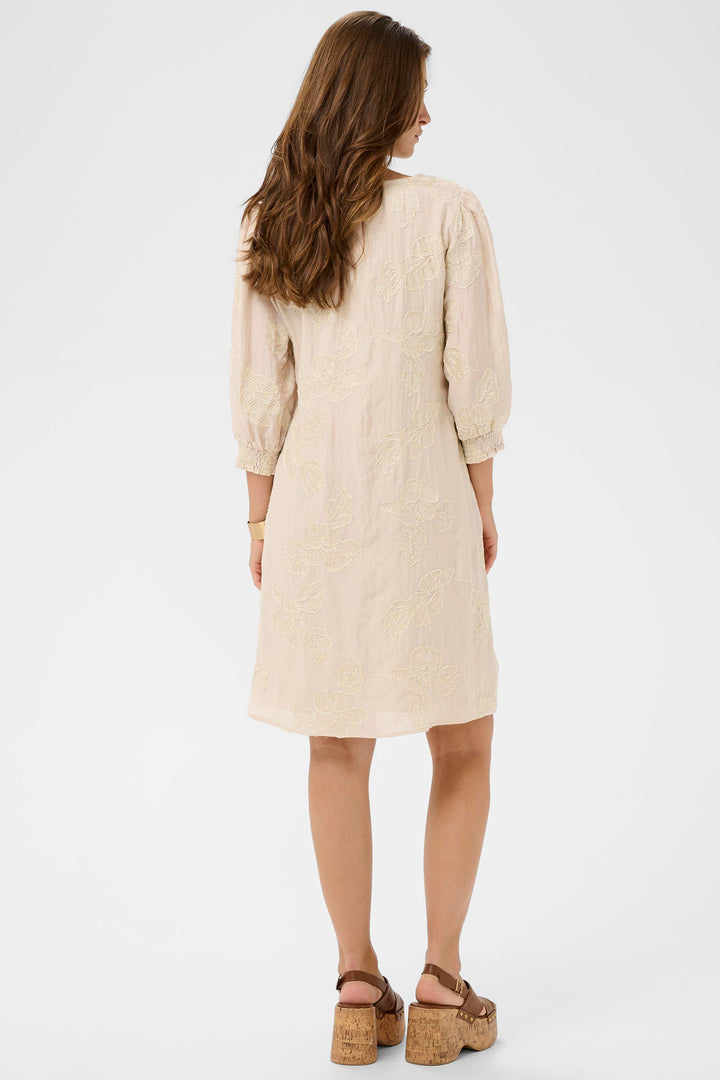 Cream Clothing CREmilia Beige Perfectly Pale Short Dress 10614787 1300031
