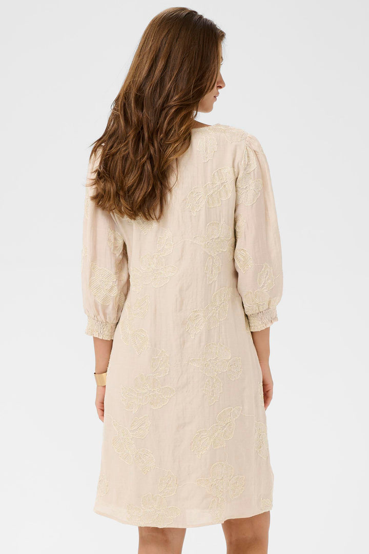 Cream Clothing CREmilia Beige Perfectly Pale Short Dress 10614787 1300031