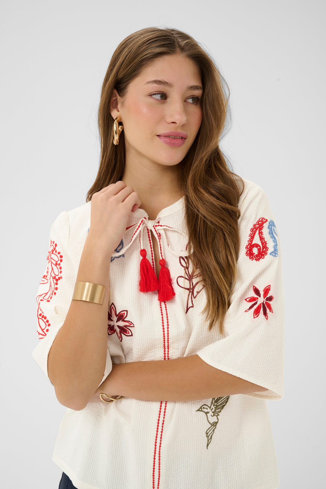 Cream Clothing CRRosetta Whisper White Blouse 10614840 110701