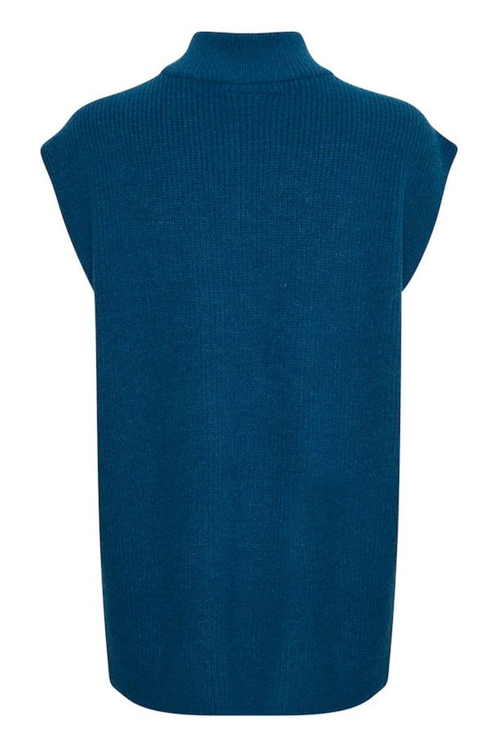 Cream Clothing CRThyla Teal Sleeveless Tank Top