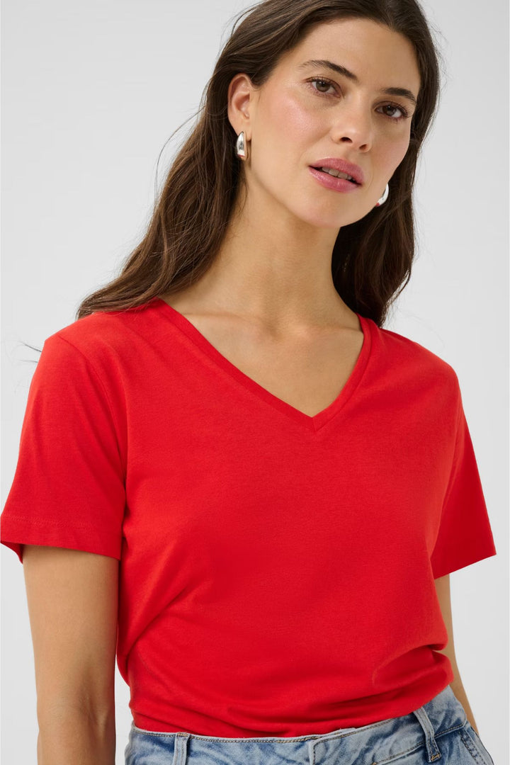 Cream Clothing Naia Flame Scarlet T-Shirt