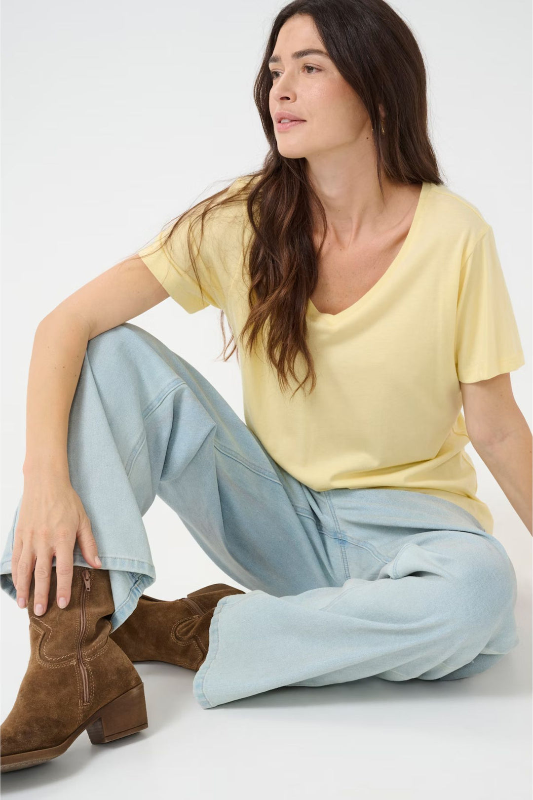 Cream Clothing Naia French Vanilla T-Shirt