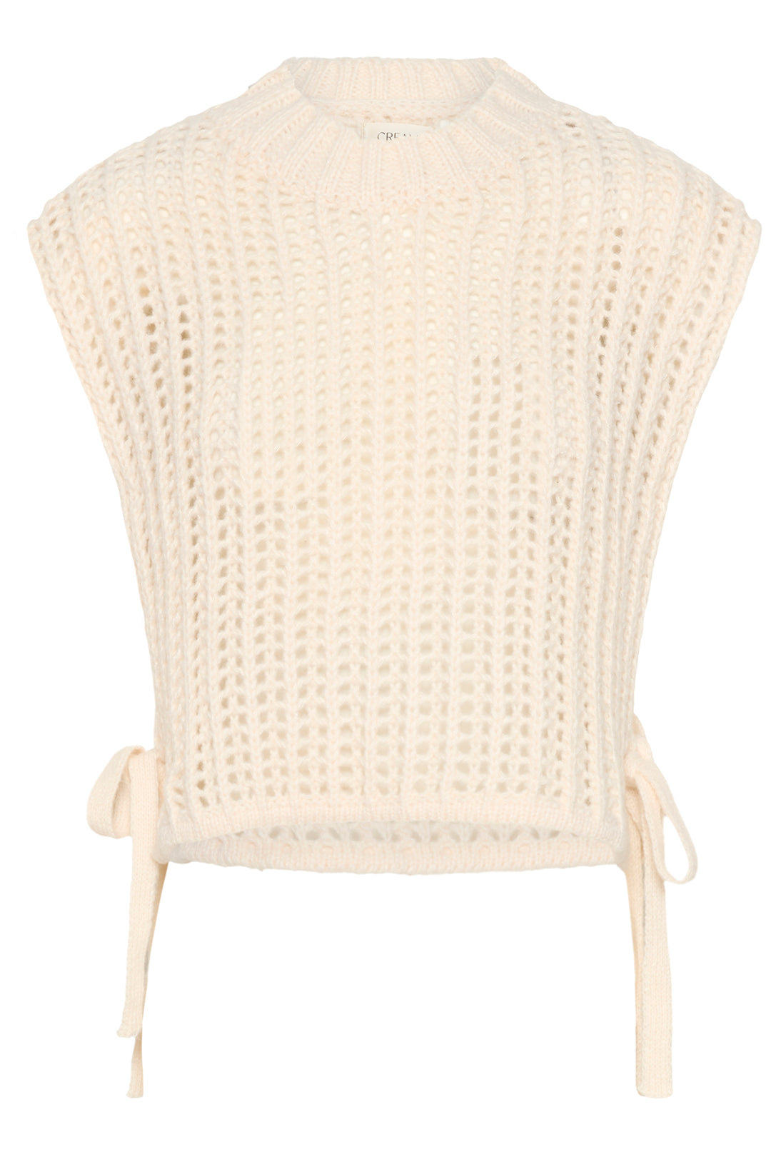 Cream Clothing Whisper White CRWullie Slipover Jumper 10614719 110701