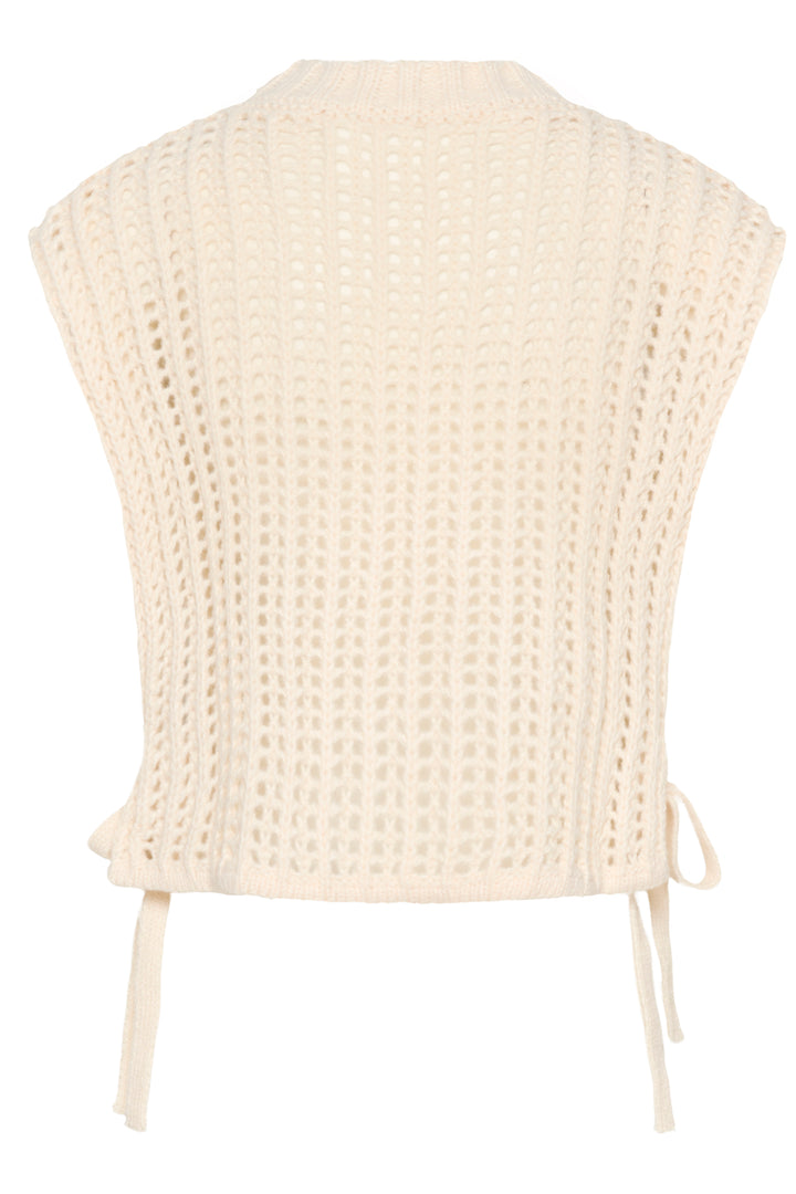 Cream Clothing Whisper White CRWullie Slipover Jumper 10614719 110701