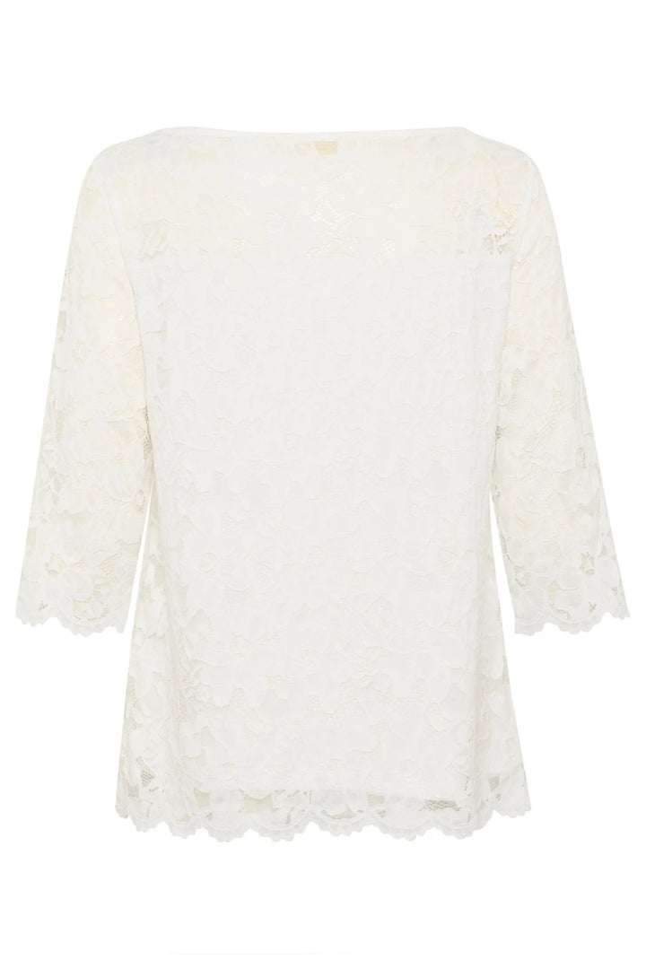 Cream Snow White CRPria Lace Top 10614100