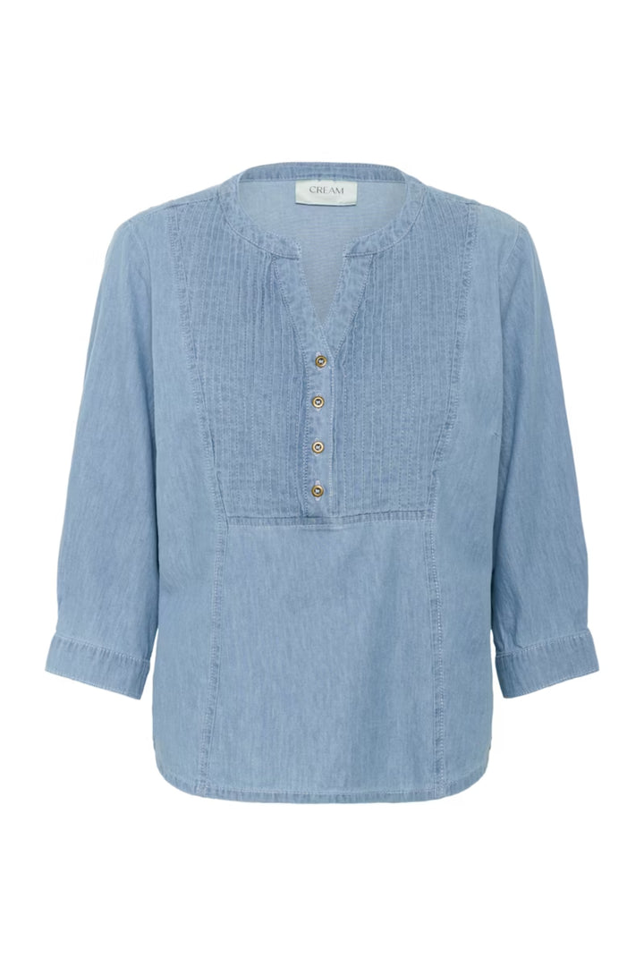 Cream Texas Blue Denim CRBolette Top