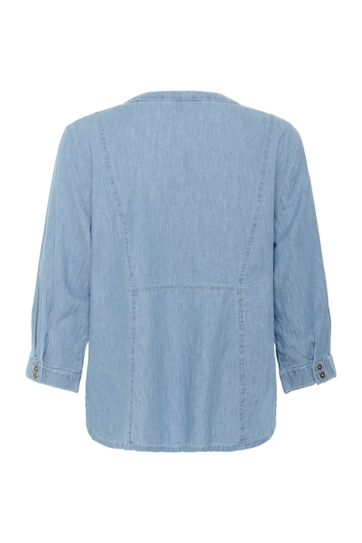 Cream Texas Blue Denim CRBolette Top