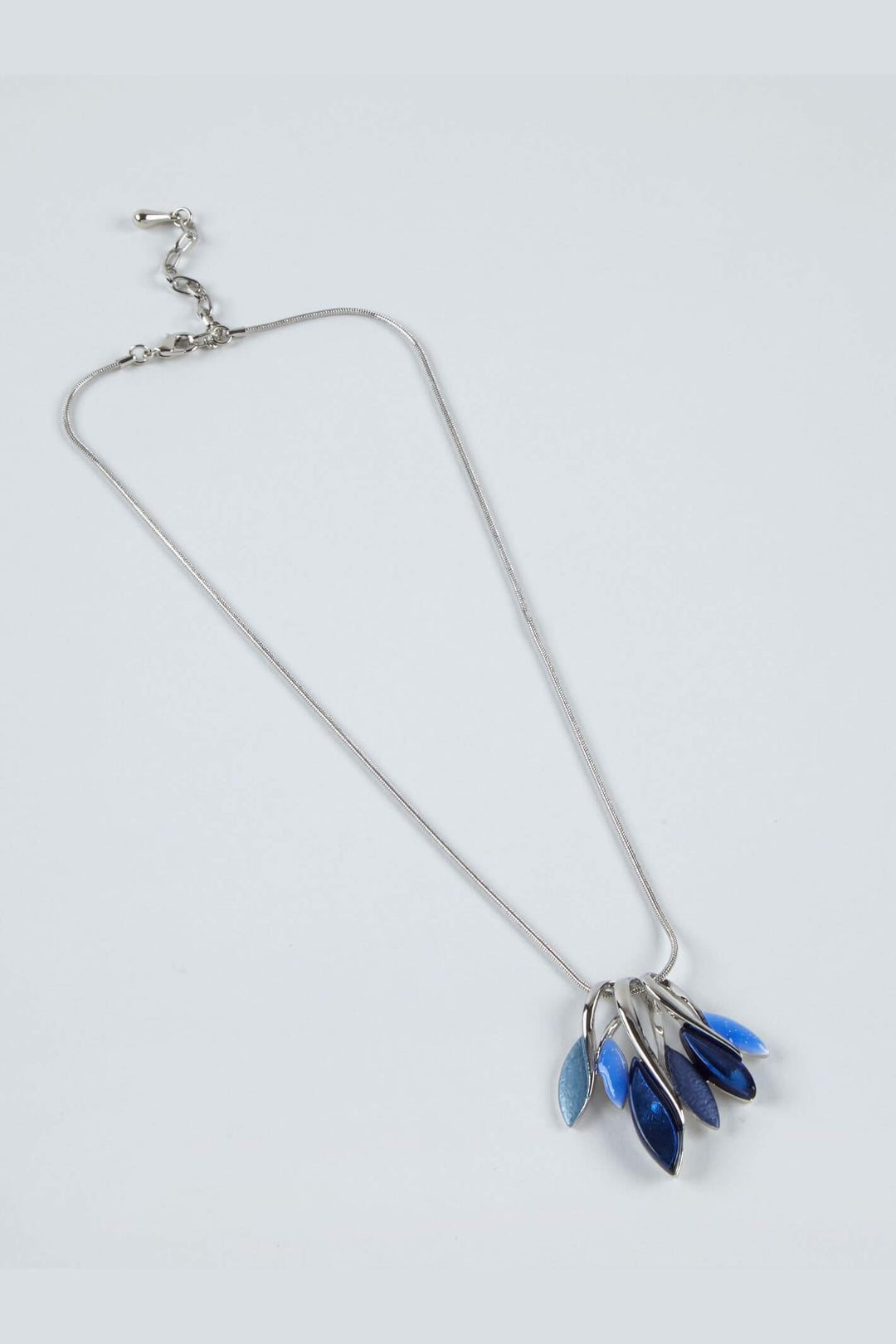Dante NL53427 Blue Crystal Drop Necklace