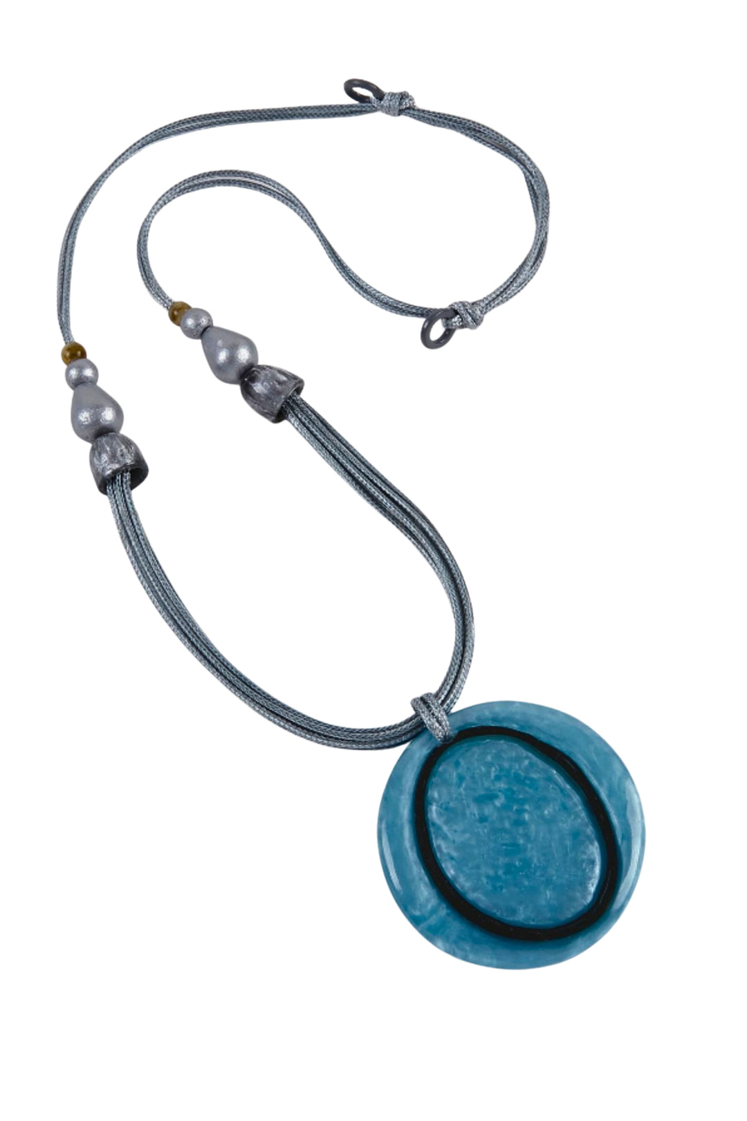 Dante NL5534 Blue Ocean Pendant Necklace