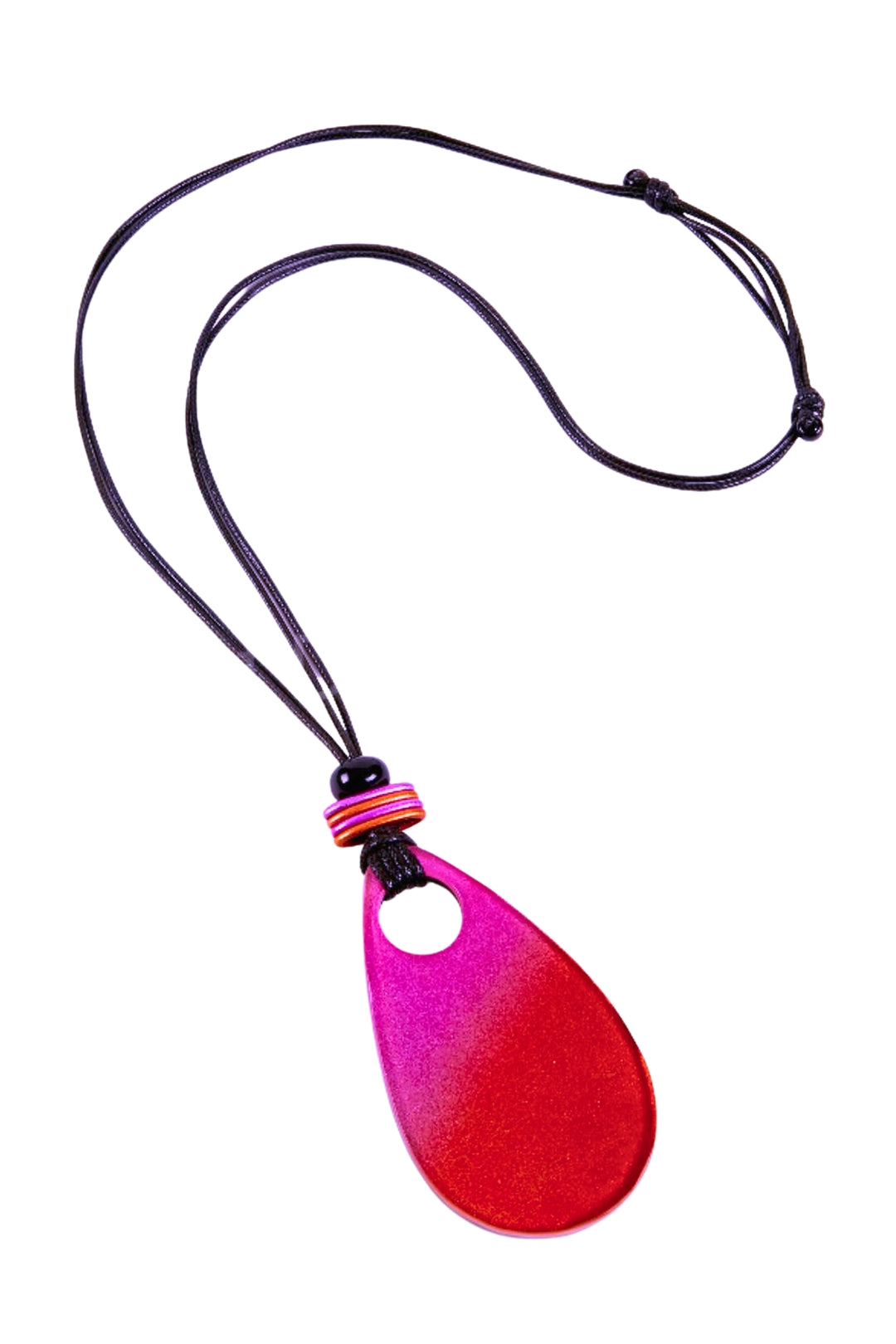 Dante NL70282 Pink Sunset Ombre Pendant Necklace