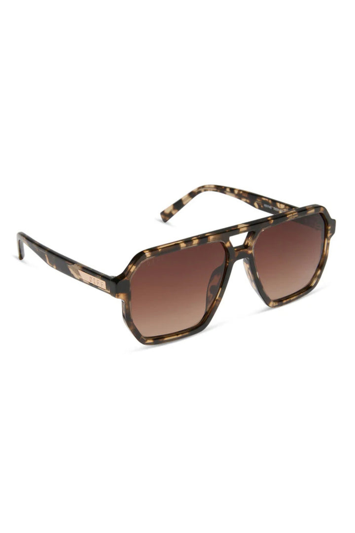 Diff Cameron Tortoise Navigator Polarazied Sunglasses