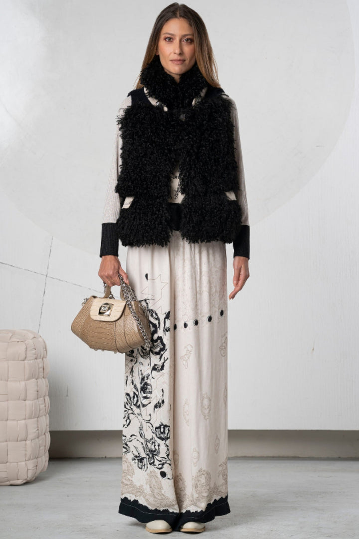 Elisa Cavaletti Black Gilet EJW257005501