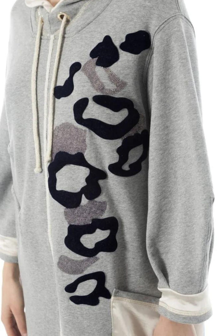 Elisa Cavaletti EJW232012701 Grey Longline Jumper - Experience Boutique