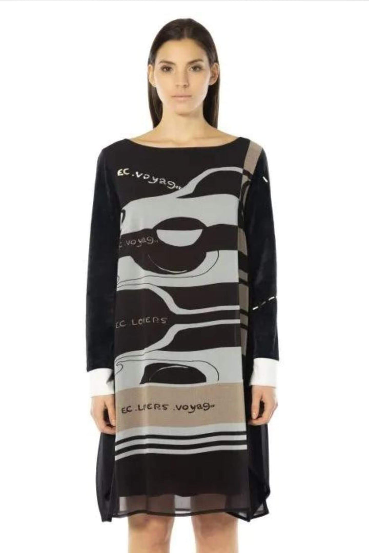 Elisa Cavaletti ELW232002813 Black Knee Length Dress