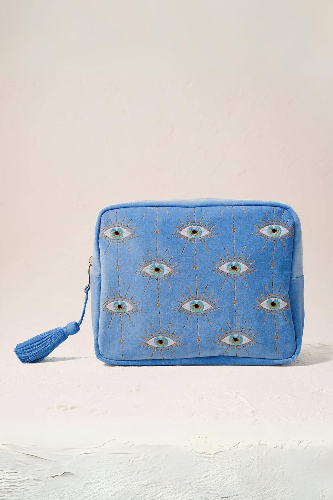 Elizabeth Scarlett Blue Mystical Eye Wash Bag