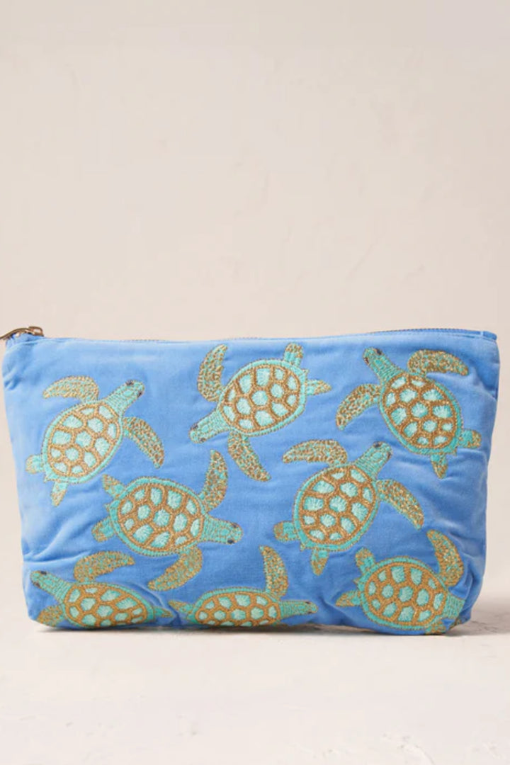 Elizabeth Scarlett Carribbean Blue Turtle Conservation Everyday Pouch