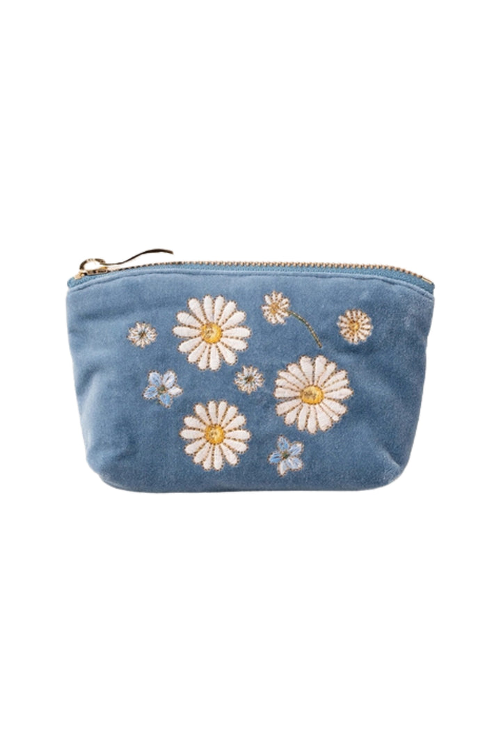 Elizabeth Scarlett Daisy Dream Dusky Blue Coin Purse