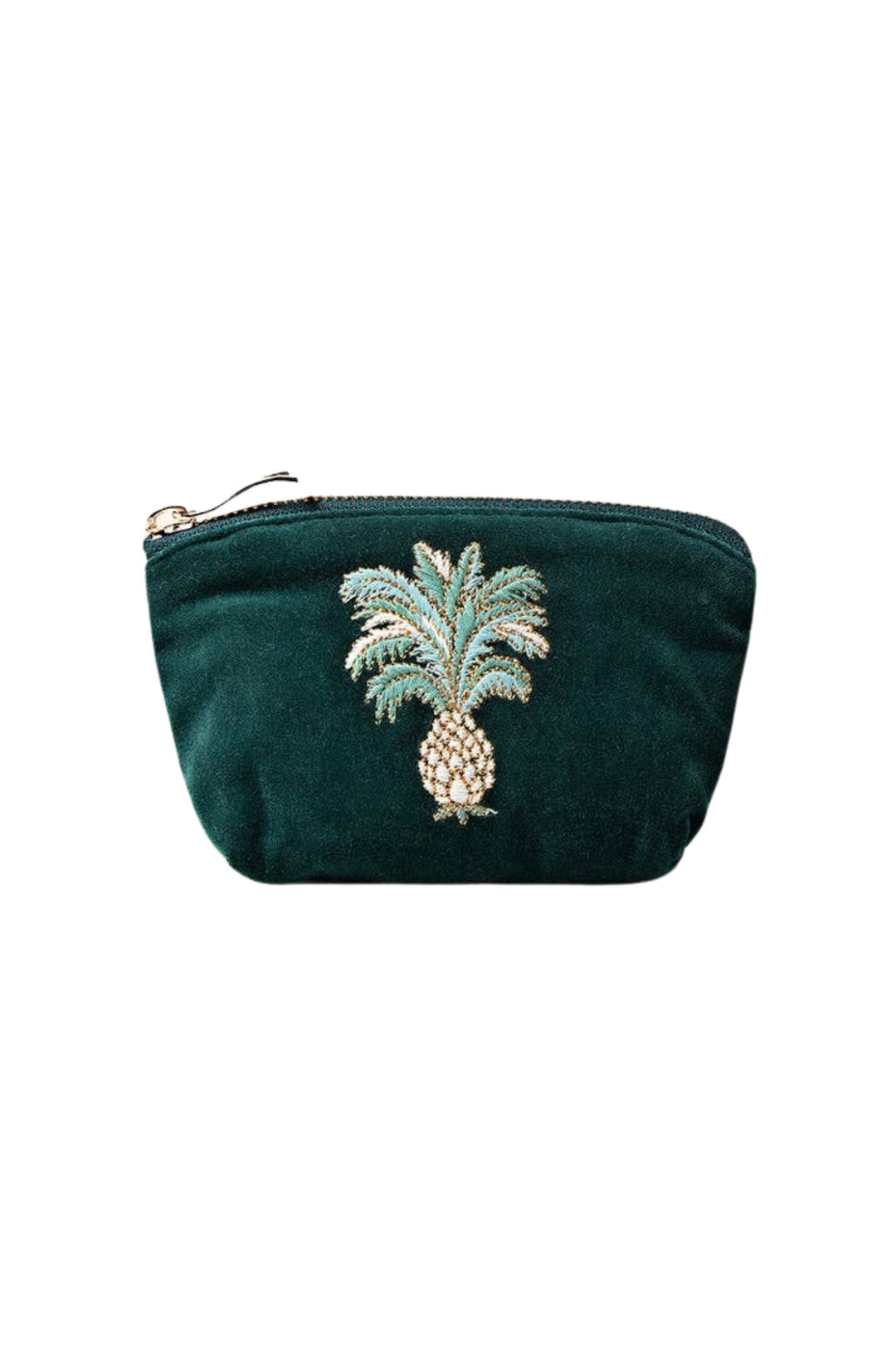 Elizabeth Scarlett Green Pineapples Coin Purse