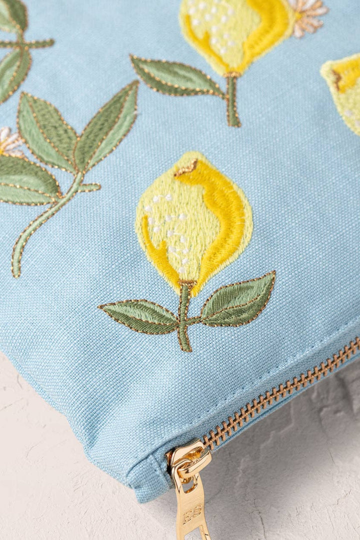 Elizabeth Scarlett Lemon Blossom Everyday Pouch