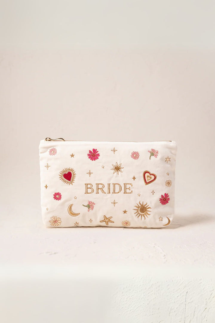 Elizabeth Scarlett Love Charm Bride Everyday Pouch - Experience Boutique