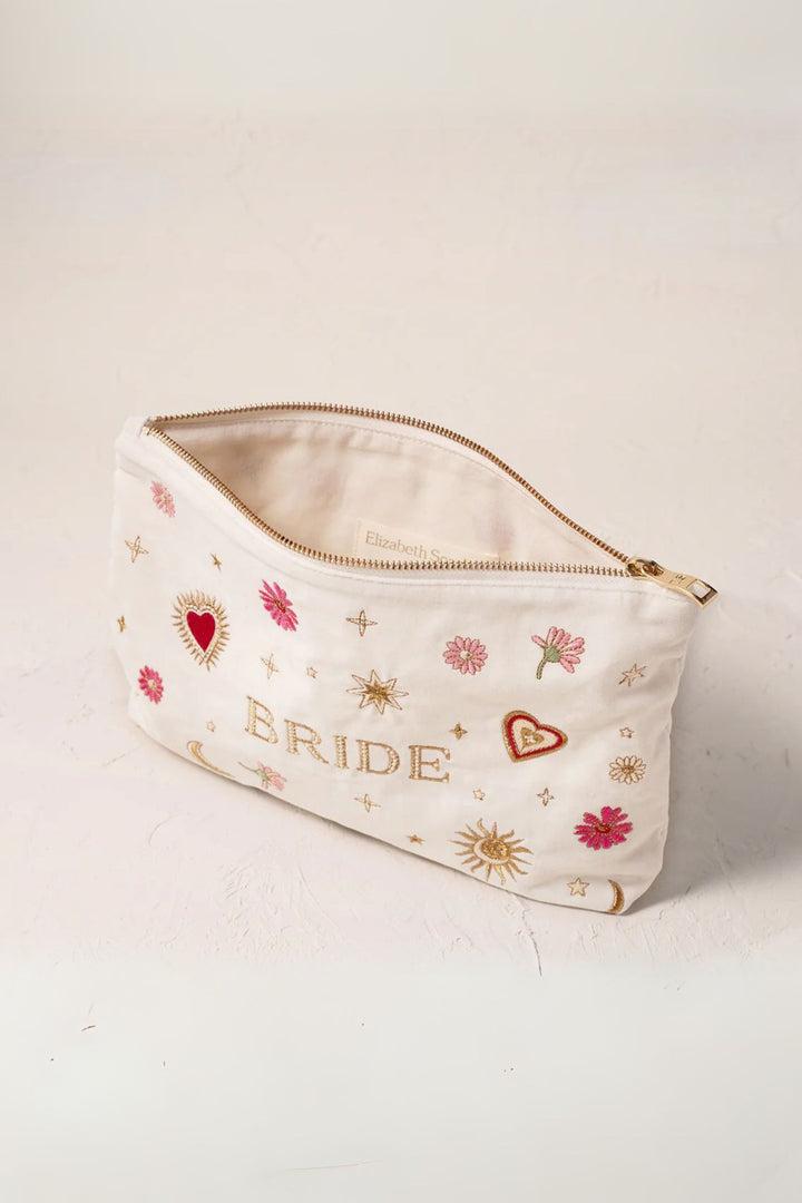 Elizabeth Scarlett Love Charm Bride Everyday Pouch - Experience Boutique
