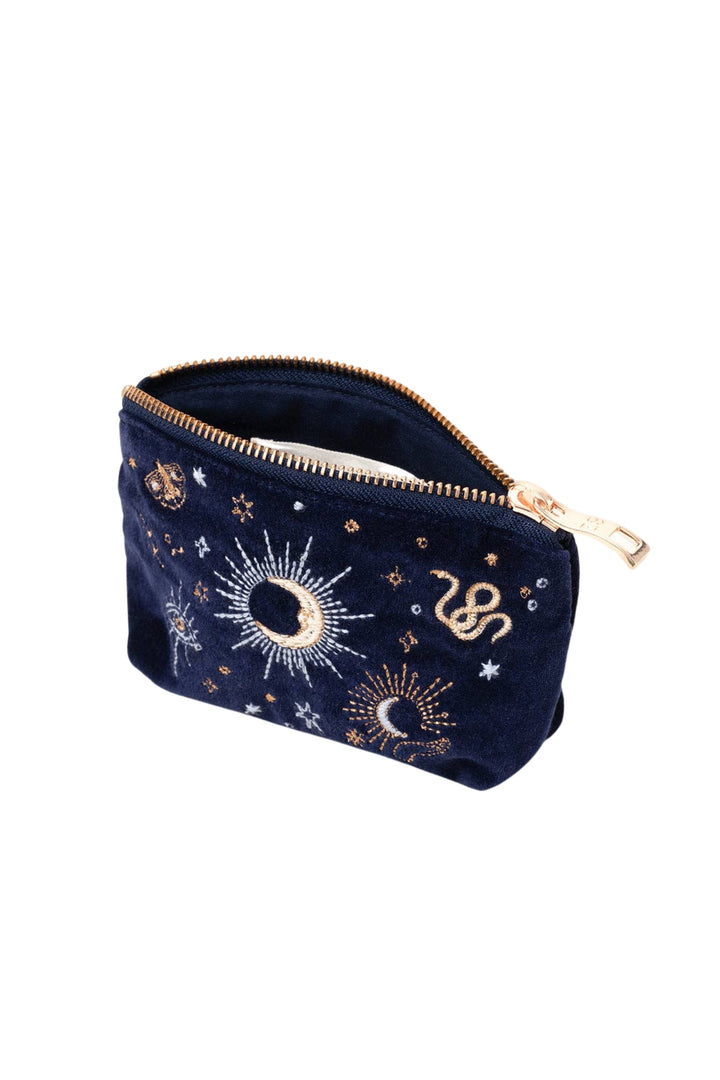 Elizabeth Scarlett Navy Boho Mysticism Coin Purse