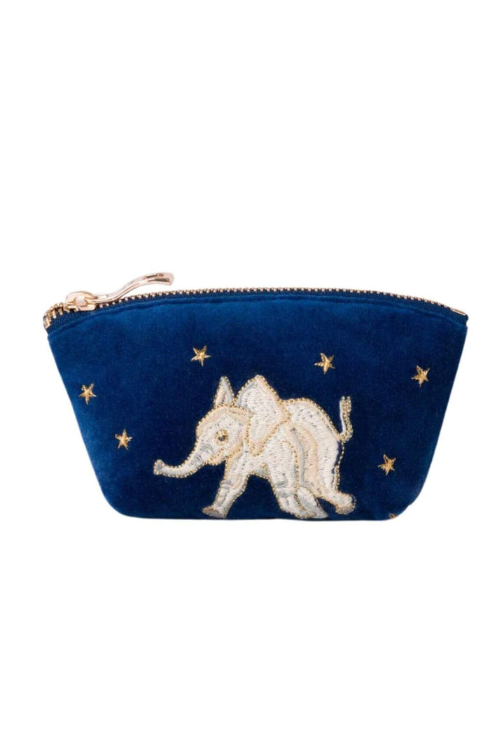 Elizabeth Scarlett Navy Orphaned Elephants Conservation Coin Purse