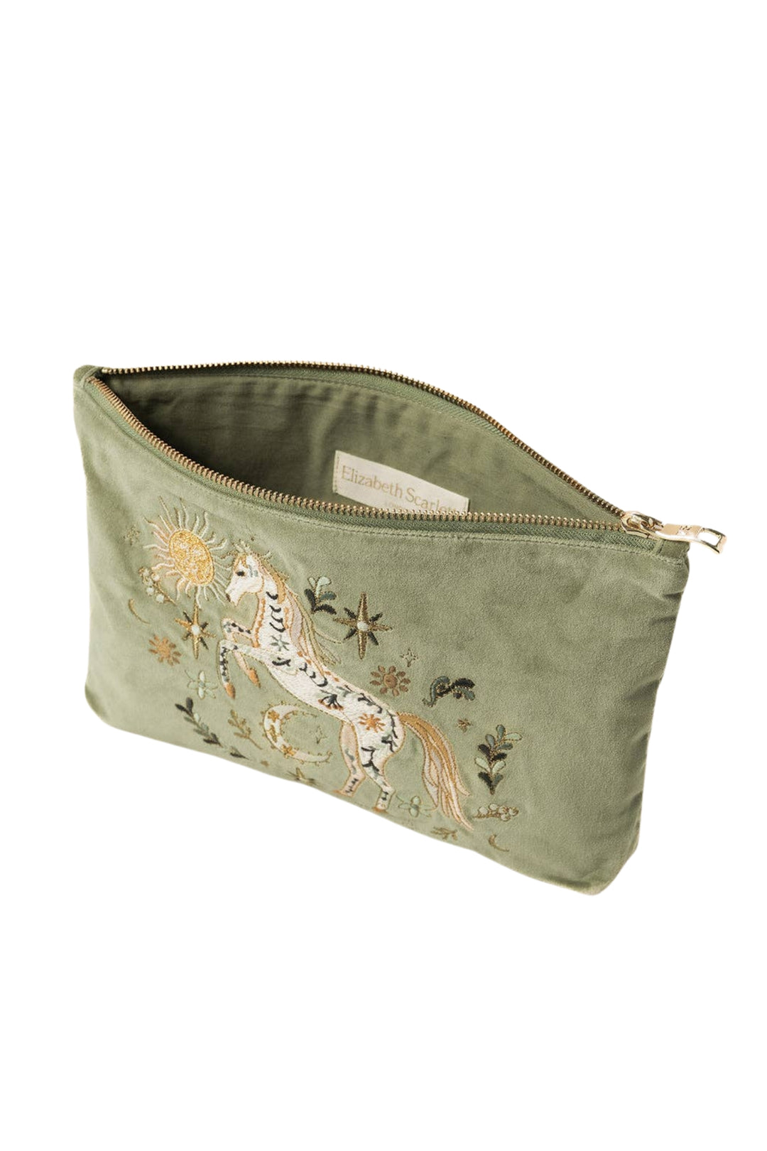 Elizabeth Scarlett Olive Mystical Horse Everyday Pouch