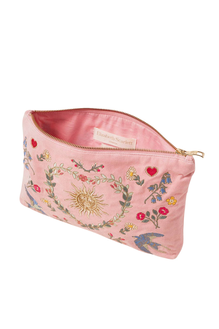 Elizabeth Scarlett Pink Earth Goddess Everyday Pouch