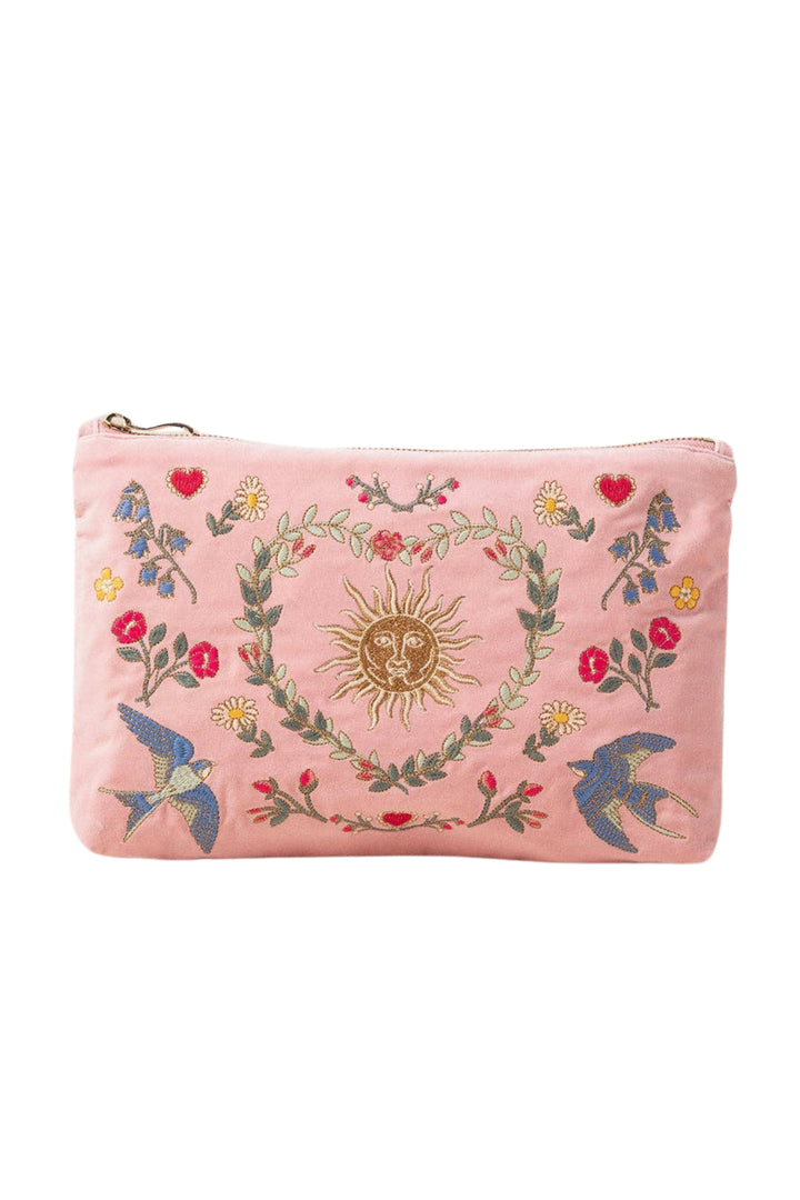Elizabeth Scarlett Pink Earth Goddess Everyday Pouch